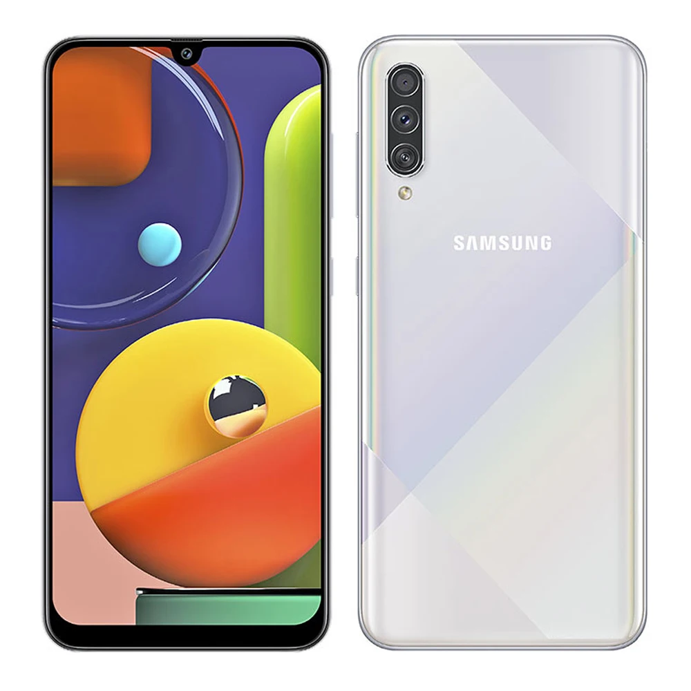 Samsung Galaxy A50s A5070, мобильный телефон, две sim-карты, четыре ядра, 6,4 дюймов, тройная камера, 6 ГБ ram, 128 ГБ rom, NFC, 4000 мАч