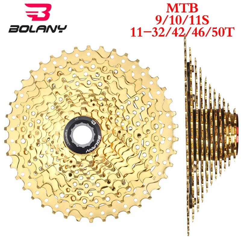 Bolany Bicycle Cassette 9s 10s 11s Ultralight Mountain Bike Freewheel