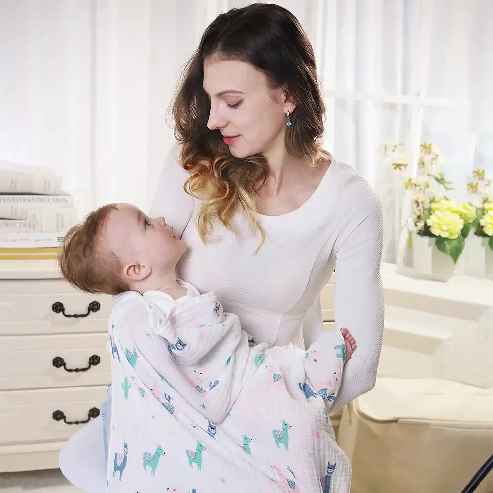 breastfeeding muslin wrap