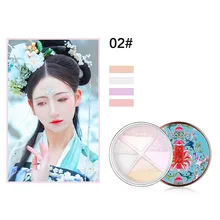 4 цвета Forbidden City Loose Powder гладкая установка контроля масла пудра для макияжа LDO99