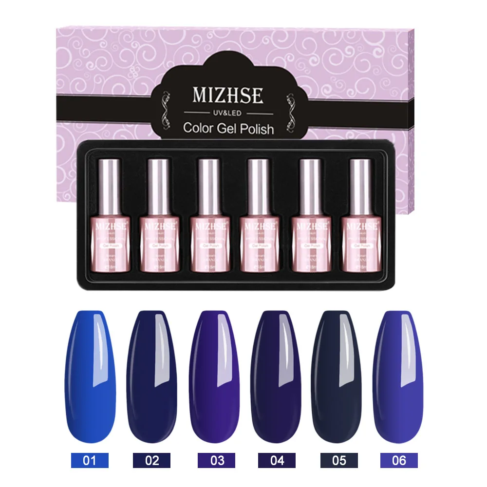P24 MIZHSE, 18 мл, Гель-лак, Гель-лак, УФ-гель, светодиодный, лампа, Гель-лак, дизайн ногтей, 6 шт. в наборе, горячая Распродажа, лак, смола, цвет, грунтовка - Цвет: P24