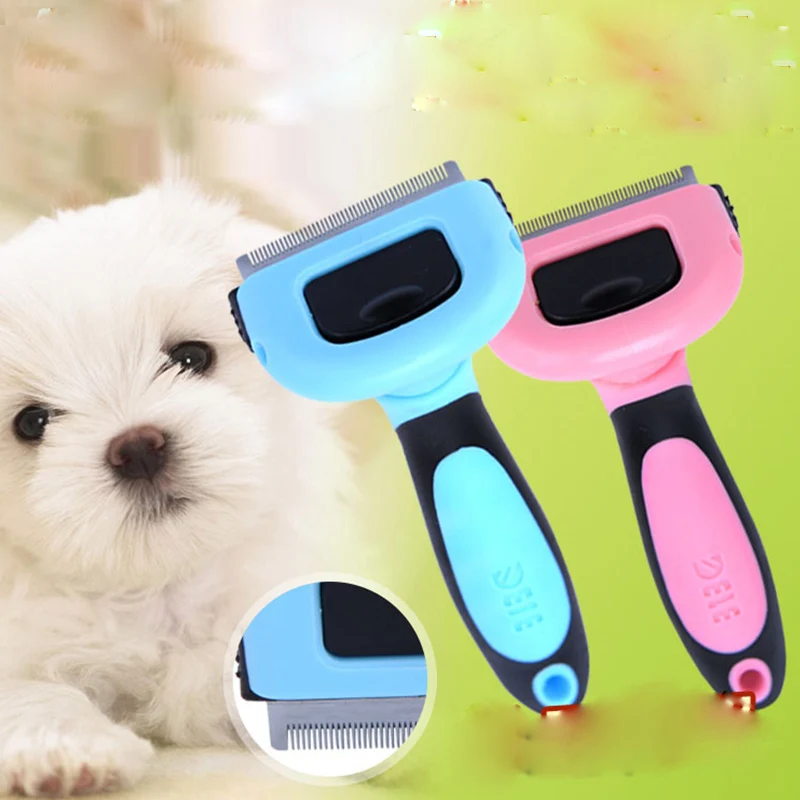 Pet Cat Grooming Furmins Comb For Cats Animals Hair Remover Brush Stainless Steel one Key Clean For Cat Trimmer Dog Comb Supply Pet Cat Grooming Furmins Comb For Cats Animals Hair Remover Brush Stainless Steel one Key Clean For Cat Trimmer Dog Comb Supply