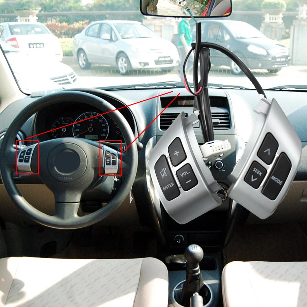 Left+Right Original For Suzuki Swift 2005 2016 Audio Volume Media