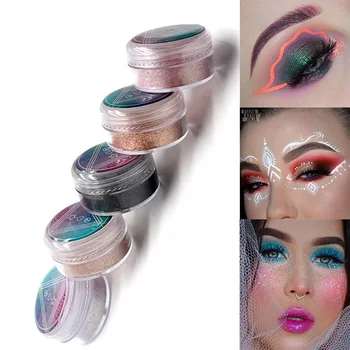 

FANA Genuine INS Polarized Color Makeup Diamond Highlight Eye Shadow Powder Nail Powder Sequin Giltter Mermaid