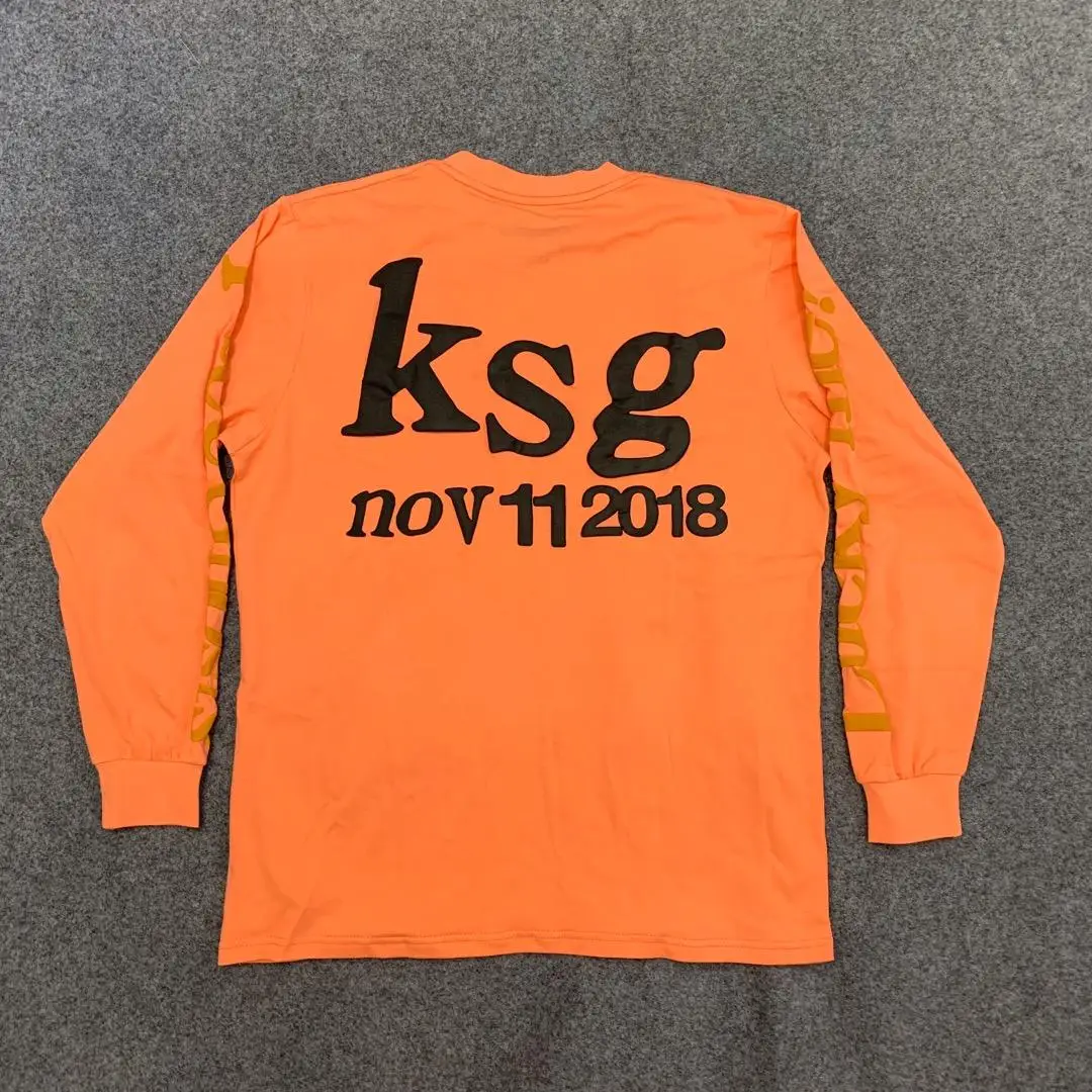 

New Kanye West Lucky Me KIDS SEE GHOSTS Hoodies Men Women Streetwear Sweatshirt High Quality Kanye Casual Vetements KSG Hoodie