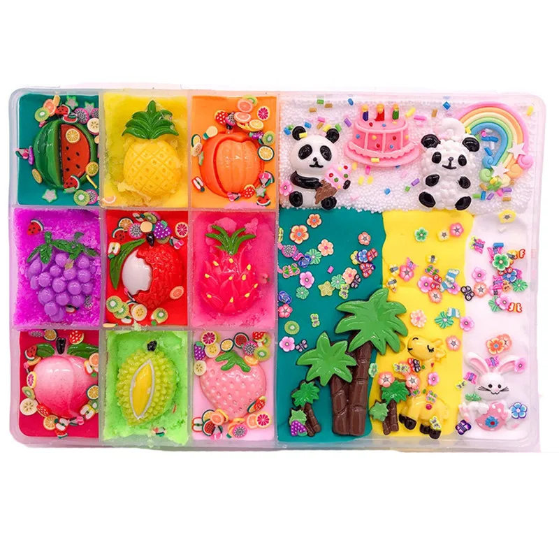 slime additives Cute Stretchy Individuality Charm Elasticity Slime Kids Relief Stress Toys Gift juguetes #3N06 | Игрушки и хобби