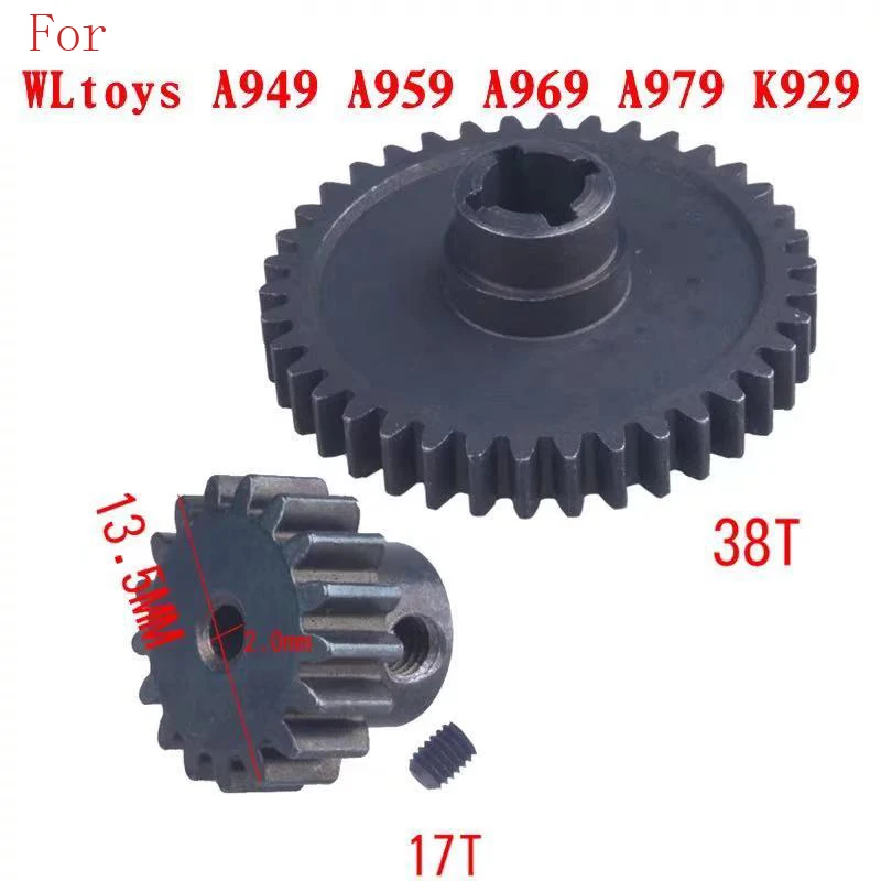 Engranaje Diferencial De Repuesto Efaso A580029S – Metal A949-24, Compatible Con WL Toys A949, A959, A969 Y A979