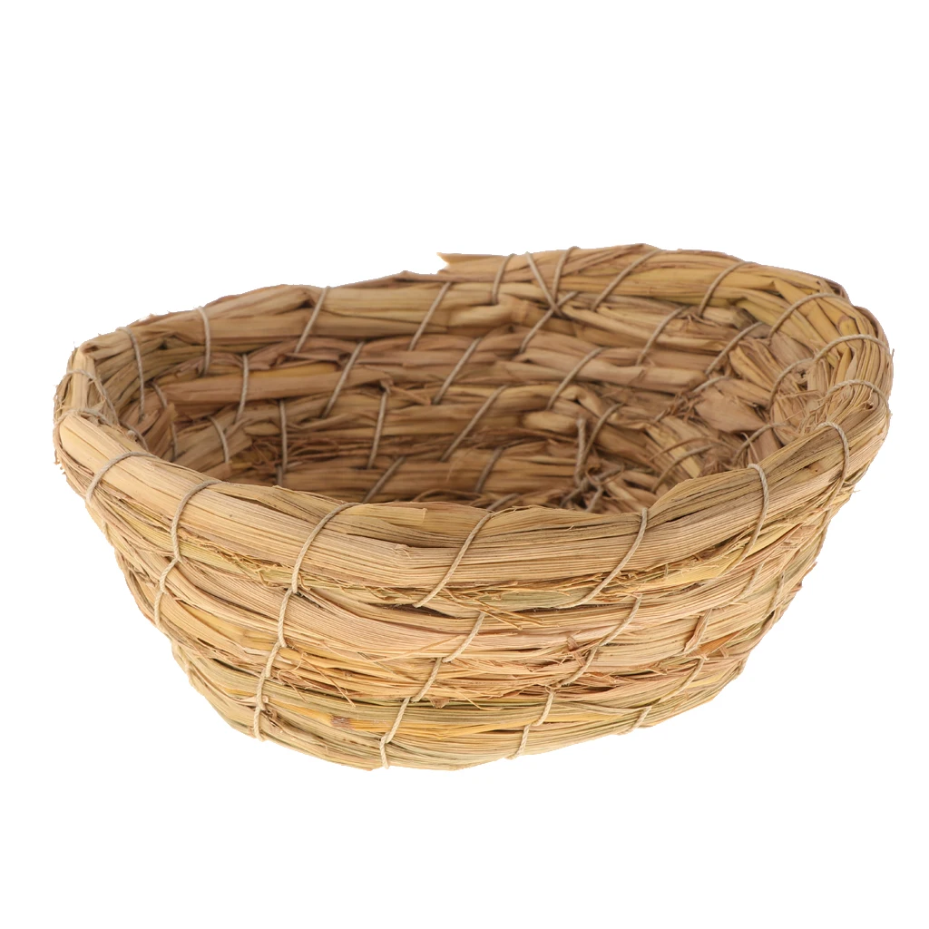 Woven Grass Bird Nest Birdhouse/Hatching Breeding House for Swallow 