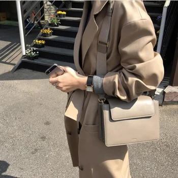 

SMOOZA Casual Small Flap Bag Women Shoulder Bag Multi-layer Handbag Hot Sale Female Crossbody Messenger Bag High Quality Vintage