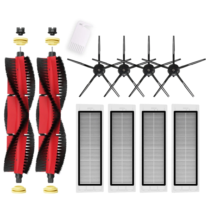 Replacement Accessories for XiaoMi for Roborock S5 Max S50 S55 S6 S6 Pure Vacuum Cleaner Parts Washable HEPA Filter Main Brush