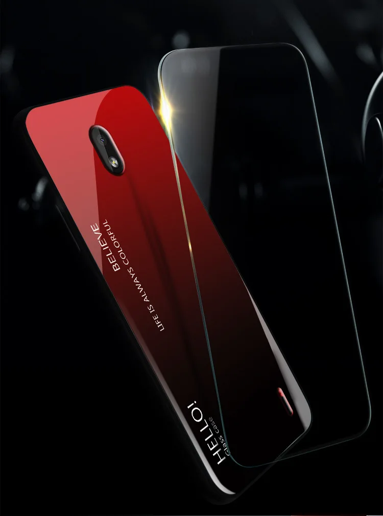 Для Nokia X6 8 Sirocco X7 7,1 Plus X71 3,1 Plus градиентное Закаленное стекло Защитная задняя крышка оболочка для Nokia 9 4,2