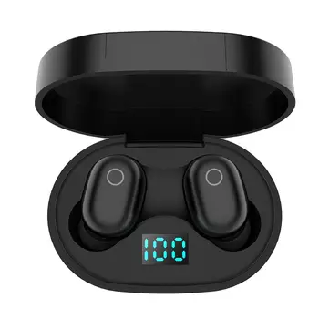 

F2 Mini TWS In-Ear Bluetooth 5.0 Stereo Draadloze Koptelefoon Oordopjes met Opladen Doos Binaural Gesprekken Headset