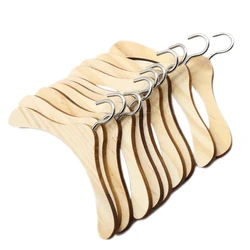 Cintres en bois pour robe, accessoires pour poupées, jouet interactif pour enfants, lot de 10 pièces 