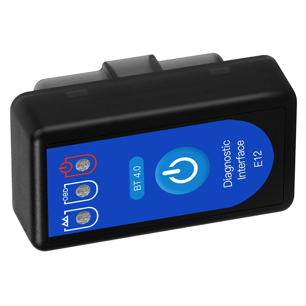 2020 EEOBD-E12 BT4.0 Bluetooth OBD2 Авто диагностический инструмент интерфейс сканер детектор