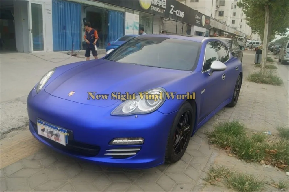 Matte-Satin-Chrome-Blue-Vinyl-Wrap-Film (33)