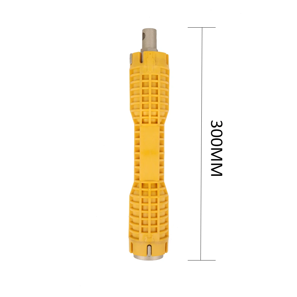 Многофункциональный водопровод двойной торцевой ключ, дюймовый стандарт дно бассейна плоскогубцы рукав ванная комната кран для раковины Установка и обслуживание инструмента