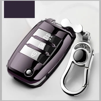 

High quality Car TPU Key Case Cover For Kia Rio 3 K2 Ceed Cerato K3 Sportage 4 Picanto K5 Optima Sorento Forte Stinger 2017 2018