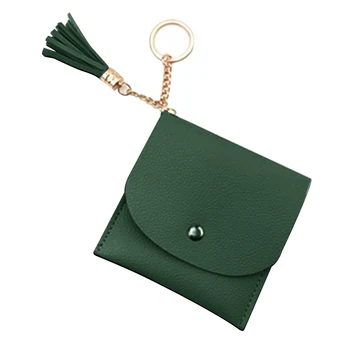 

Short Tassel Women's Wallets Lady Mini Card Holder Wallet Female Credit Card Coin Purse