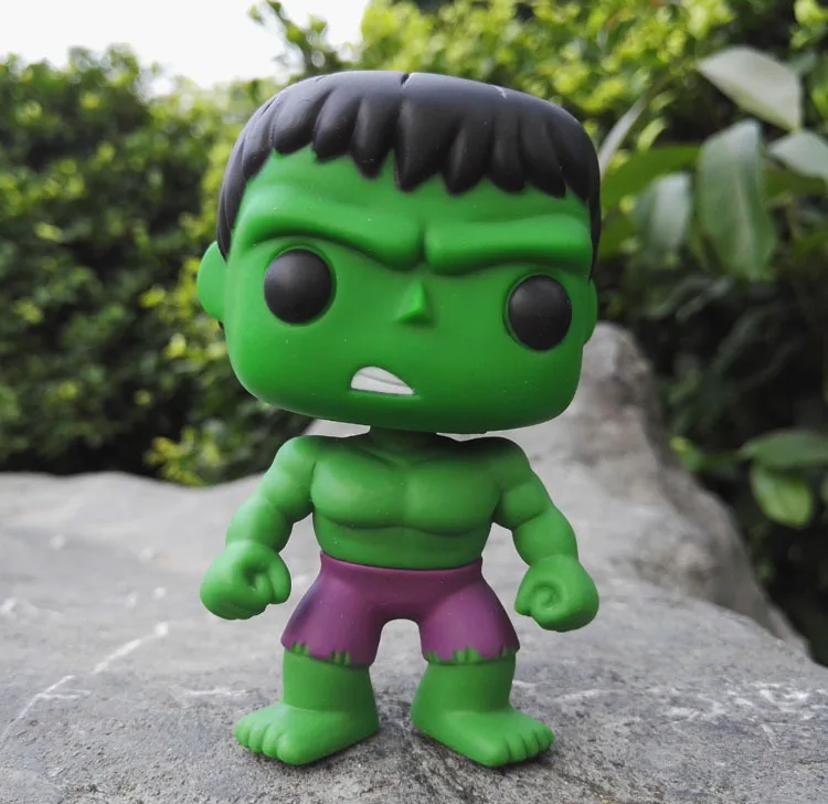 FUNKO POP Мстители одежда «Супергерои» Халк фигурки Фильм Винил движущиеся и игрушечные фигурки игрушки Фигурки Коллекционная модель игрушка для детей