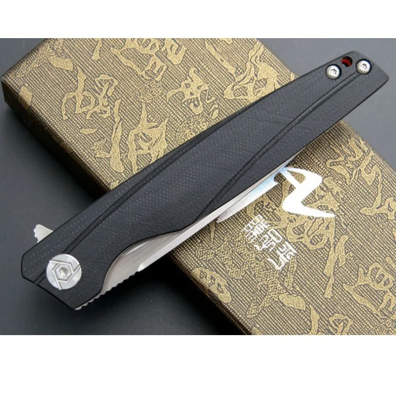 CH3007 EDC инструмент маленький складной охотничий нож D2 лезвие G10 Ручка Открытый
