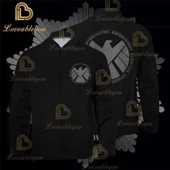 

Superhero Jackets Men Women Tops Coat Agent S.H.I.E.L.D. Cosplay Costumes