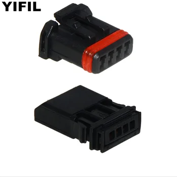 

2/5/10sets/lot 4 Pin/Way 1.2mm Car JAE Male Female Auto Cable Electric 040 Wiring Harness Connector Plug MX19004P51 MX 19004S51