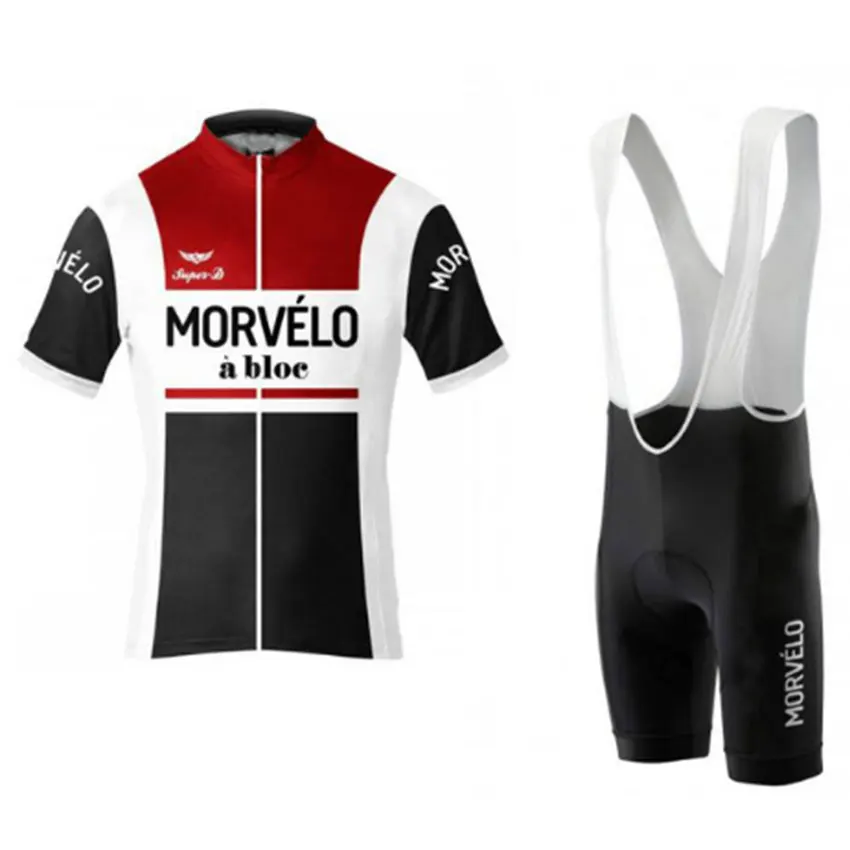 Morvelo Pro велосипедные гонки с коротким рукавом Maillot Ciclismo мужские велосипедные Джерси наборы летние дышащие комплекты одежды для велоспорта - Цвет: 7