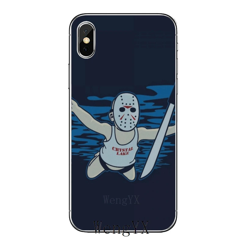 Фильм ужасов Джейсон Вурхиз для iPhone XR X XS Max 8 7 6s 6 plus SE 5s 5c 5 iPod Touch аксессуары чехол для телефона