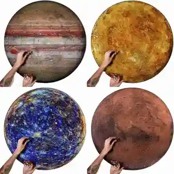 

1000 Pieces Jigsaw Puzzles Assembling Earth Mercury Jupiter Venus Mars Landscape Puzzles Toy For Adults Children Educational Toy