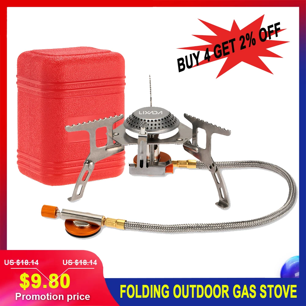Lixada Mini Kuchenki Turystyczne Skladane Na Zewnatrz Kuchenka
