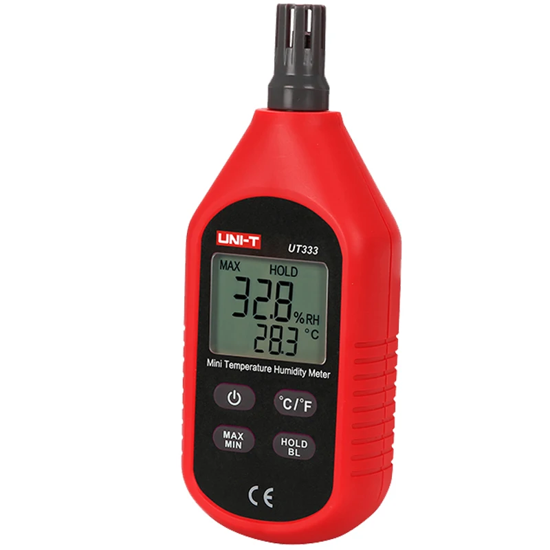UNI-T UT333 Mini Temperature Humidity Meter Indoor Outdoor Hygrometer LCD Digital Temperature Humidity Meter Tester
