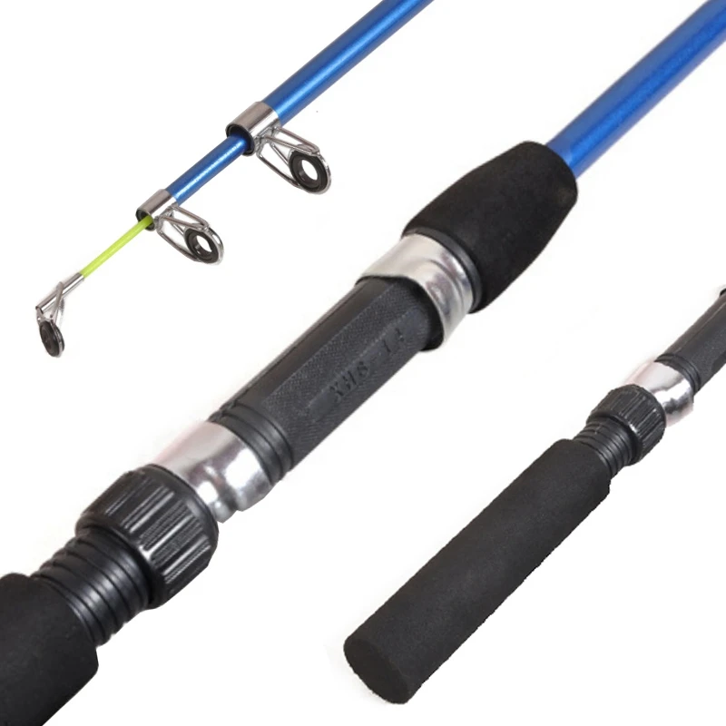 Beginners Ice Super Short Telescopic Fishing Rods Shrimp Road Beginners And Children's Fishing Rod Gift 74/110CM Fishing Reel