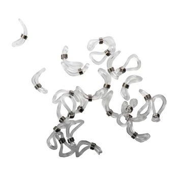 

25X Silver Tone Ends for Eyeglasses Chain Holder 20x4mm HOT