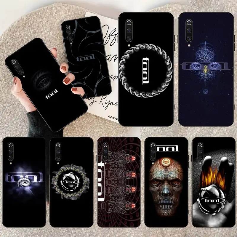 

PENGHUWAN Tool Metal Rock Band Logo Coque Shell Phone Case for Redmi Note 8 8A 7 6 6A 5 5A 4 4X 4A Go Pro Plus Prime