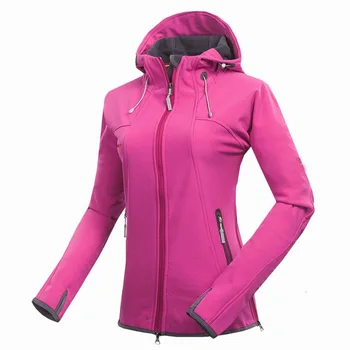 

Free shipping Band Women Softshell Jacket Fleece Outdoor Sport Wear Hiking Camping Riding Windproof Waterproof Female Coat