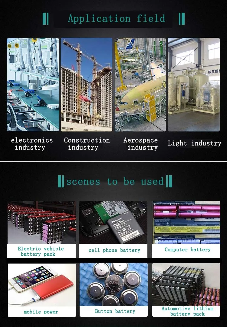 99.96% para li 18650 bateria ponto máquina