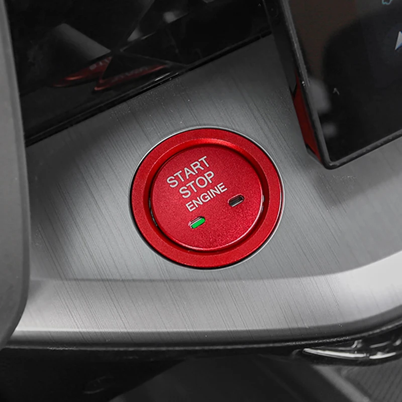 2pcs for MG5 MG6 2021 One click Start Ignition device Decorative frame