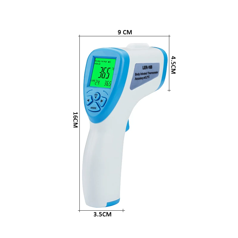 Muti-fuction Baby/Adult Digital Termomete Infrared Forehead Body Thermometer Gun Non-contact Temperature Measurement Device