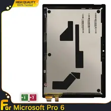 Original High Quality For Microsoft Surface Pro 6 LCD Display Touch Screen Digitizer Assembly Panel For Microsoft Pro 6 1807