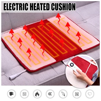 

220V Physiotherapy Electric Heating Pad Blanket 5 Gear Temperature Control For Abdomen Waist Back Pain Relief Winter Warmer Mat