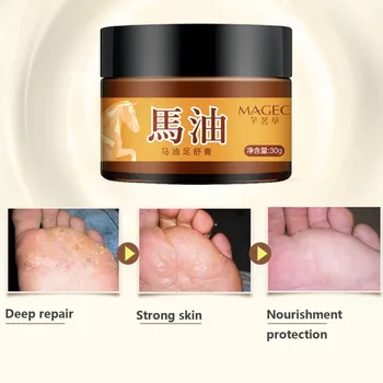 

Japanese Horse Oil Athlete's Feet Cream Moisturizing Anti-crack Anti-drying Foot Care Cream Hand Cream Skincare Equipment New
