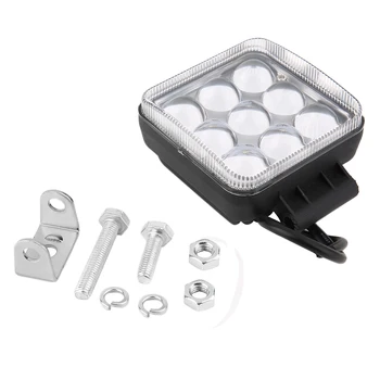 

Universal Super Bright 27W 9LED Automatic Car Motorcycle Off-road Vehicle Working Light 12V Vehicle Light