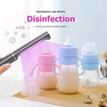 

UVA Disinection Sanitizer LED UV Sterilizer Travel Wand UVC FCC CE Approved for Home Sterilizer Disinfection Deodor