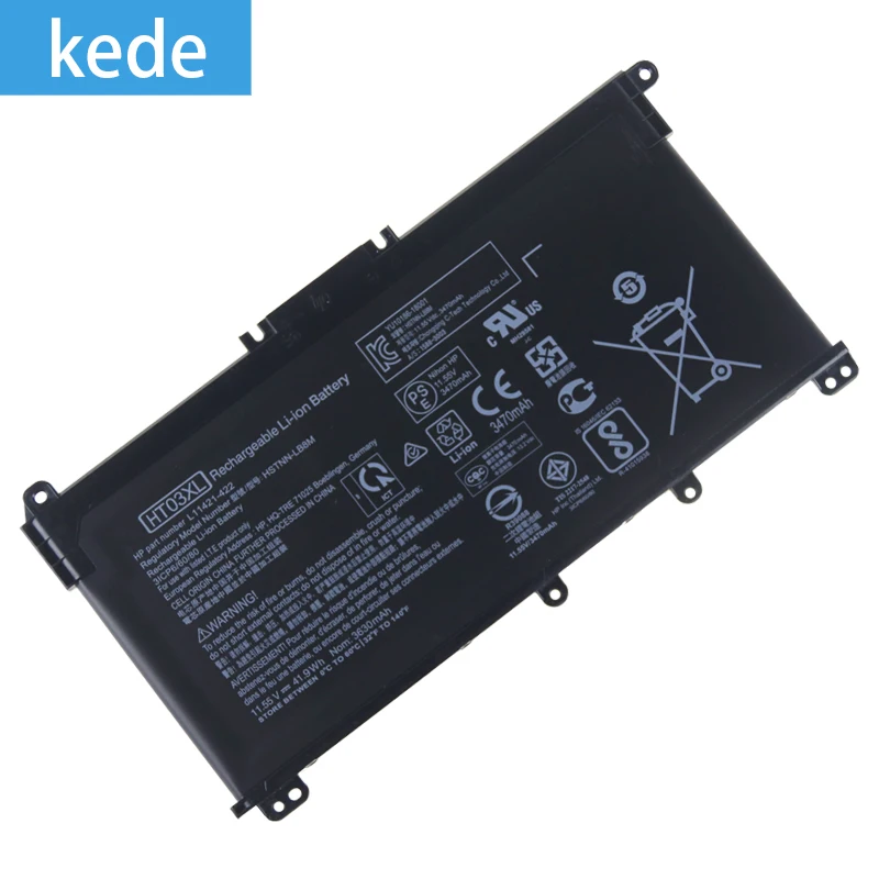 Kede ноутбук батарея HT03XL для Pavilion hp 14-CE0025TU 14-CE0034TX 15-CS0037T 250 255 G7 HSTNN-LB8L L11421-421 HSTNN-LB8M/DB8R
