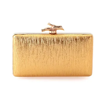 

New Fashion Women's PU Leather Clutch Simple Bark Pattern Evening Bag Dinner Party Handbag Purse Shoulder Messenger Bag B88