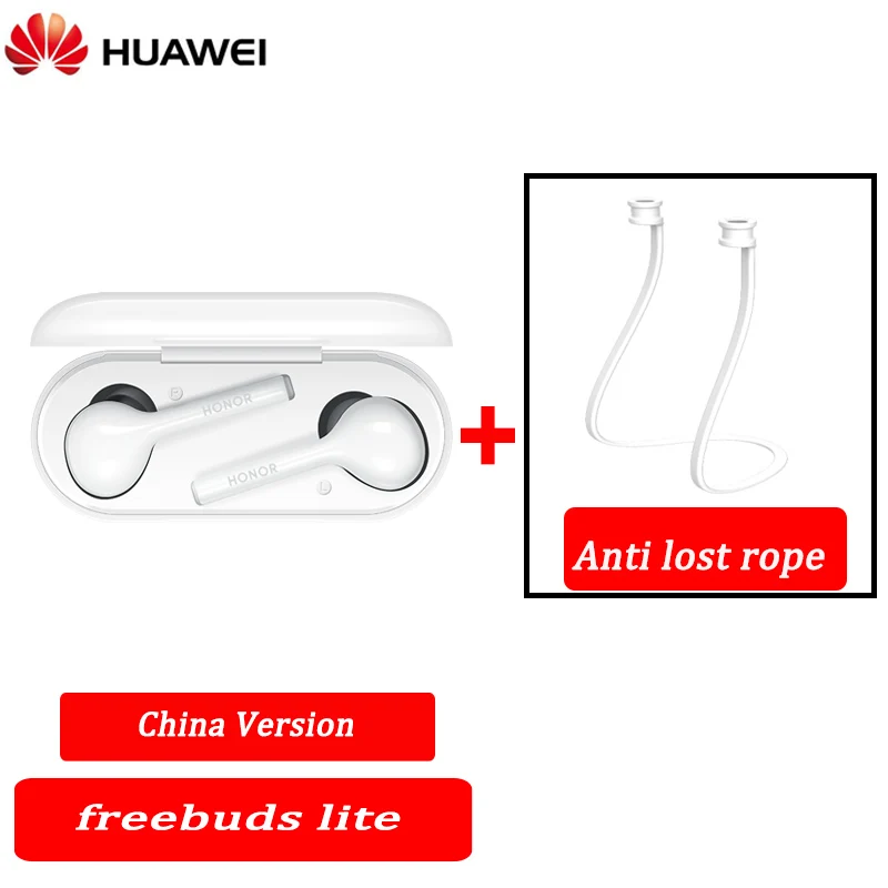china and rope Беспроводные наушники huawei Freebuds lite, водонепроницаемые, с управлением нажатием, Беспроводная зарядка Bluetooth 4,2 - Цвет: china and rope