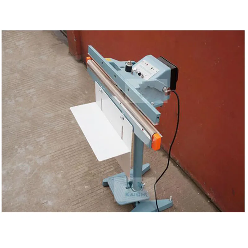 Foot Pedal Heat Impulse Sealer Heat Sealing Machine Heat Plastic Bag Sealer 450mm 17 Inch Pedal Sealer Convenient 2