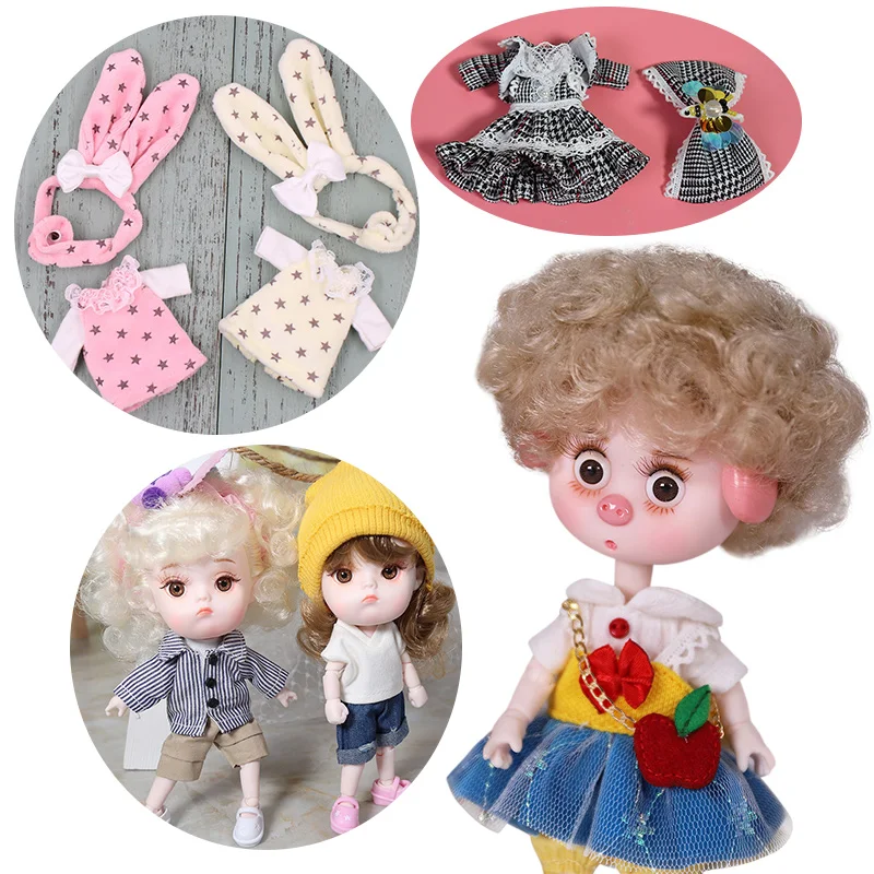 Наряды для 1/12 DBS кукла DODO Милая одежда костюм 20 см middie blyth ob11 | Игрушки и хобби