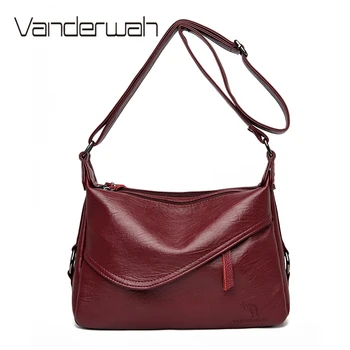 

Casual Large Capacity PU Leather Shoulder Bags for Women 2020 New Luxury Handbags Women Bags Designer Elegant Crossbody Bag Sac
