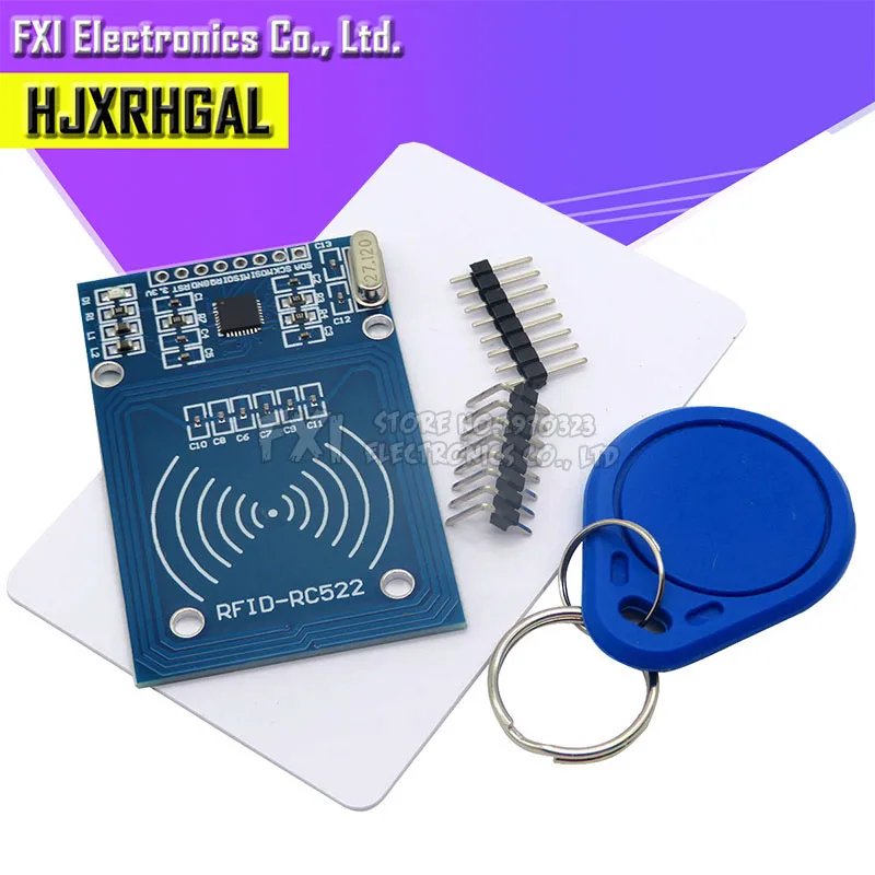 MFRC 522 RC модуль S50 RC522 беспроводной IC RFID Fudan MFRC522 SPI писатель считыватель карты брелок